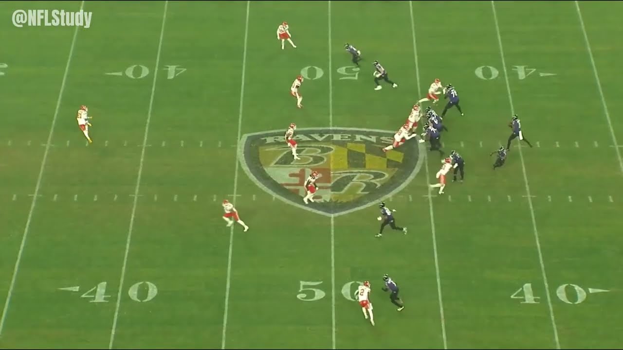 Lamar Jackson AFC Championship Every Drop-Back, Pass, and Run All-22 Film Ravens vs Chiefs NFL 2024