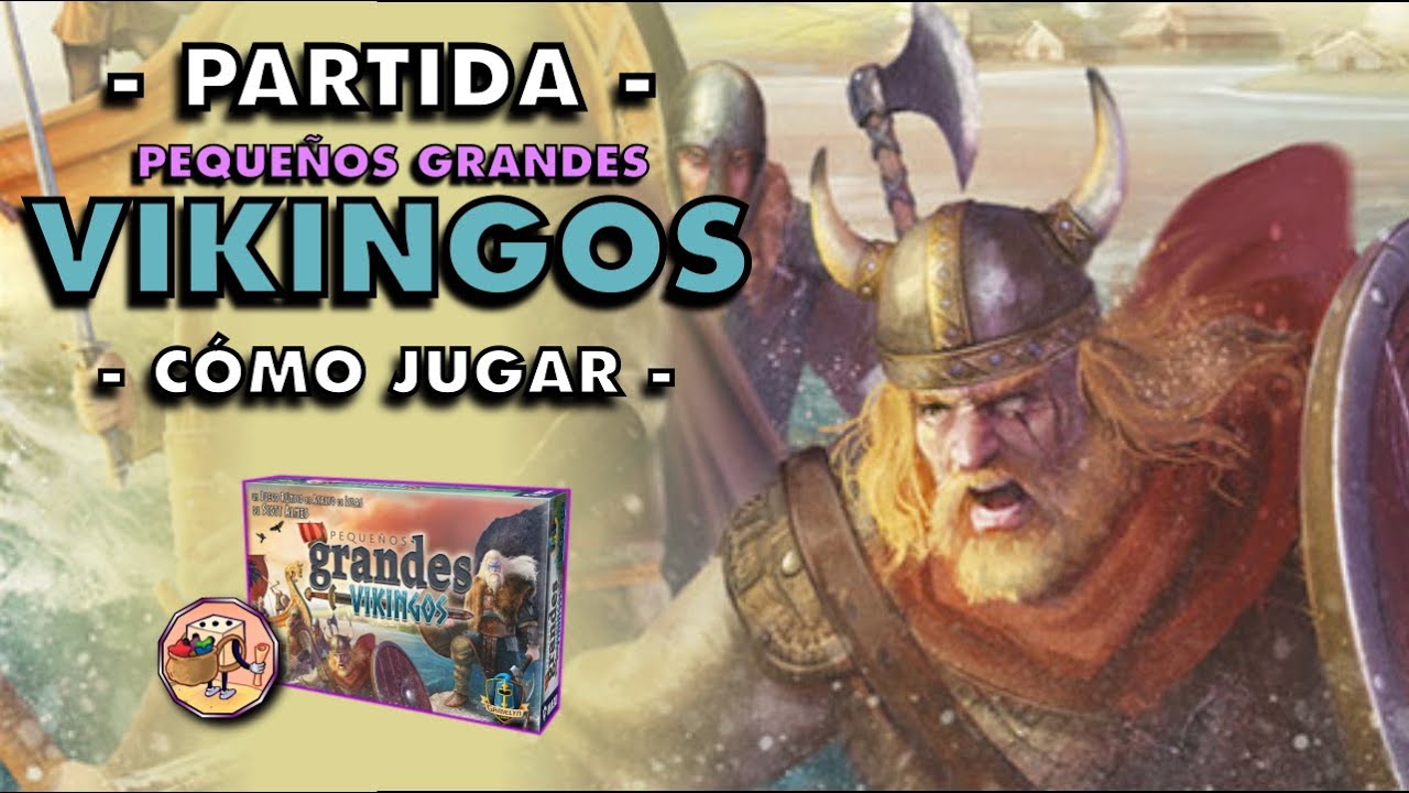 ⚔️PEQUEÑOS GRANDES VIKINGOS PARTIDA y CÓMO JUGAR - 2 Jugadores