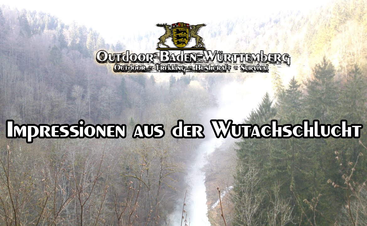 Trekking Tour:  Impressionen der Wutachschlucht im Winter Teil 1 - Outdoor Baden Württemberg