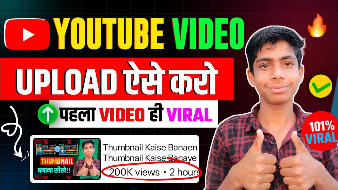 Youtube Video Upload Karne Ka Sahi Tarika | How To Upload Videos On Youtube | Manoj Dey 