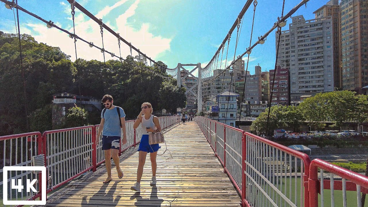 New Taipei Bitan during September 2023 | Taiwan Relaxing Walk 4K