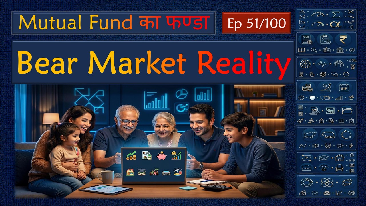 Bear Market Reality Explained in Hindi | Fear Panic Capitulation | Mutual Fund ka Funda | Ep 51