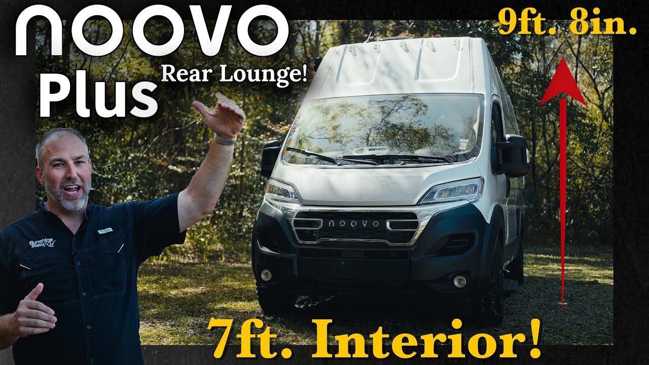First-Ever 7-Foot Interior Class B RV! 2025 Noovo PLUS RL (Rear Lounge) | 🚐 Exclusive First Look!