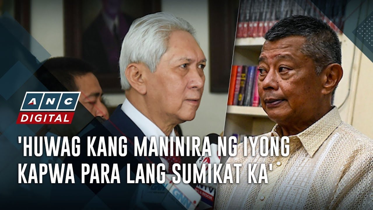 Word war of Ombudsmen: Martires vs Remulla | ANC