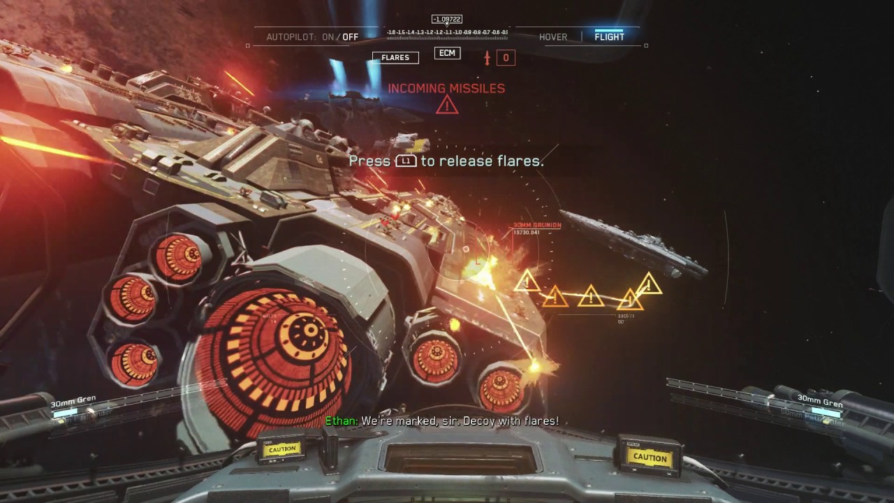 Call of Duty: Infinite Warfare - Black Sky Take To The Sky: Engage Supercarrier Olympus Mons, Kotch