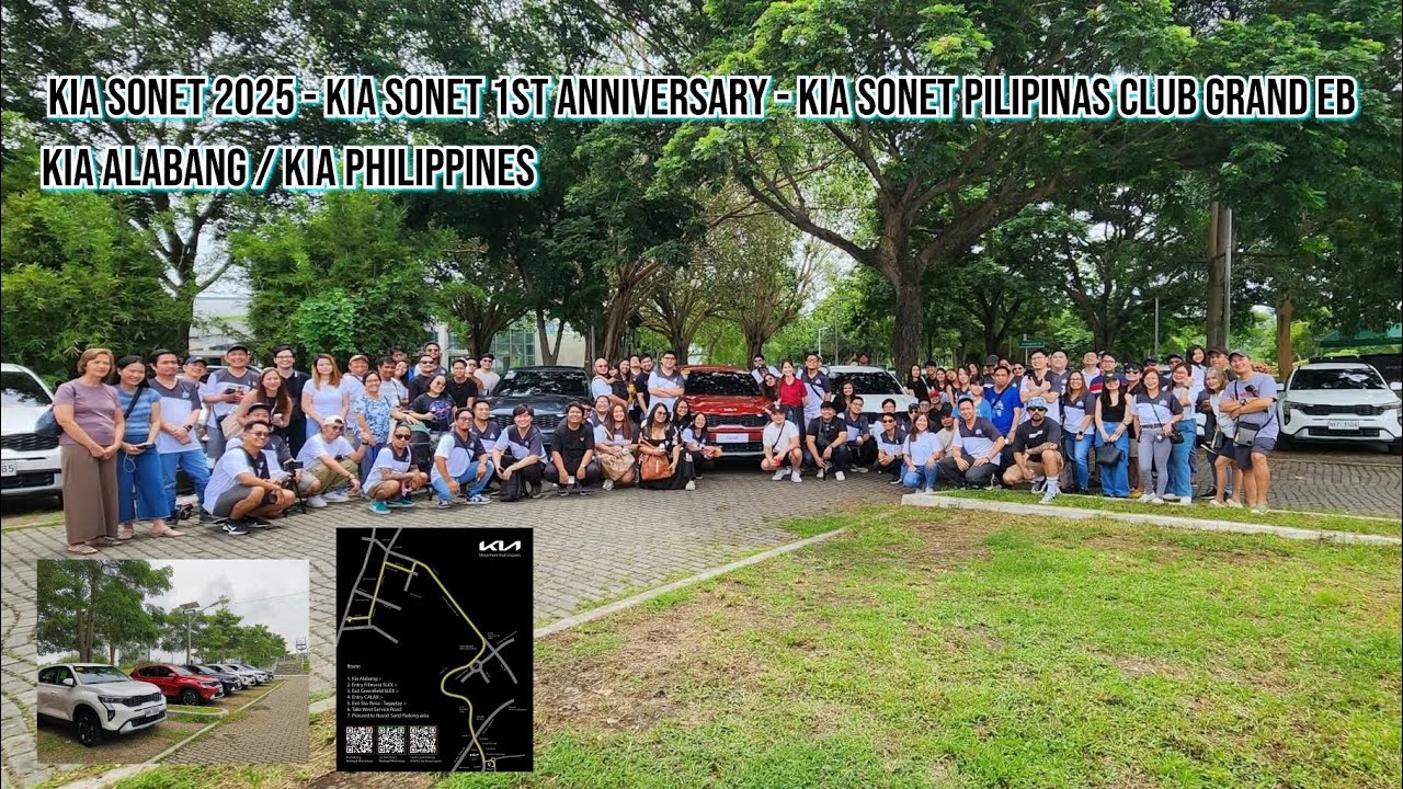 KIA Sonet 2025-KIA SONET 1ST ANNIV. - KIA SONET PILIPINAS CLUB GRAND EB