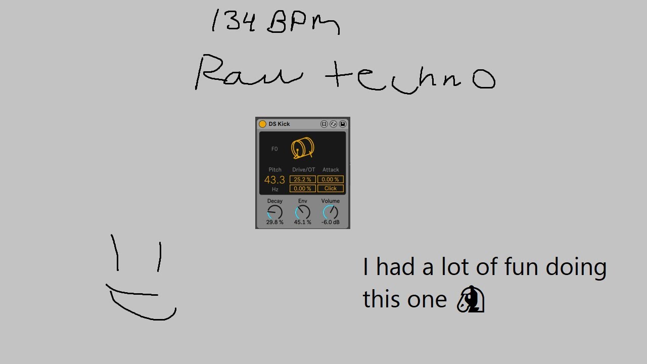 Techno Production | DS Drums Workflow | Raw Hypnotic Techno in Ableton live
