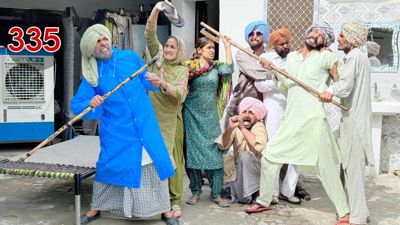 ਕਰਨੈਲ ਨੇ ਬੁੜੀ ਨੂੰ ਲਾਤਾ ਜੱਫਾ ਜਿੰਦਰ ਦੀ ਸੋਹਰਿਆ ਨਾਲ ਹੋਈ ਲੜਾਈ । LATEST PUNJABI COMEDY VIDEO 2025