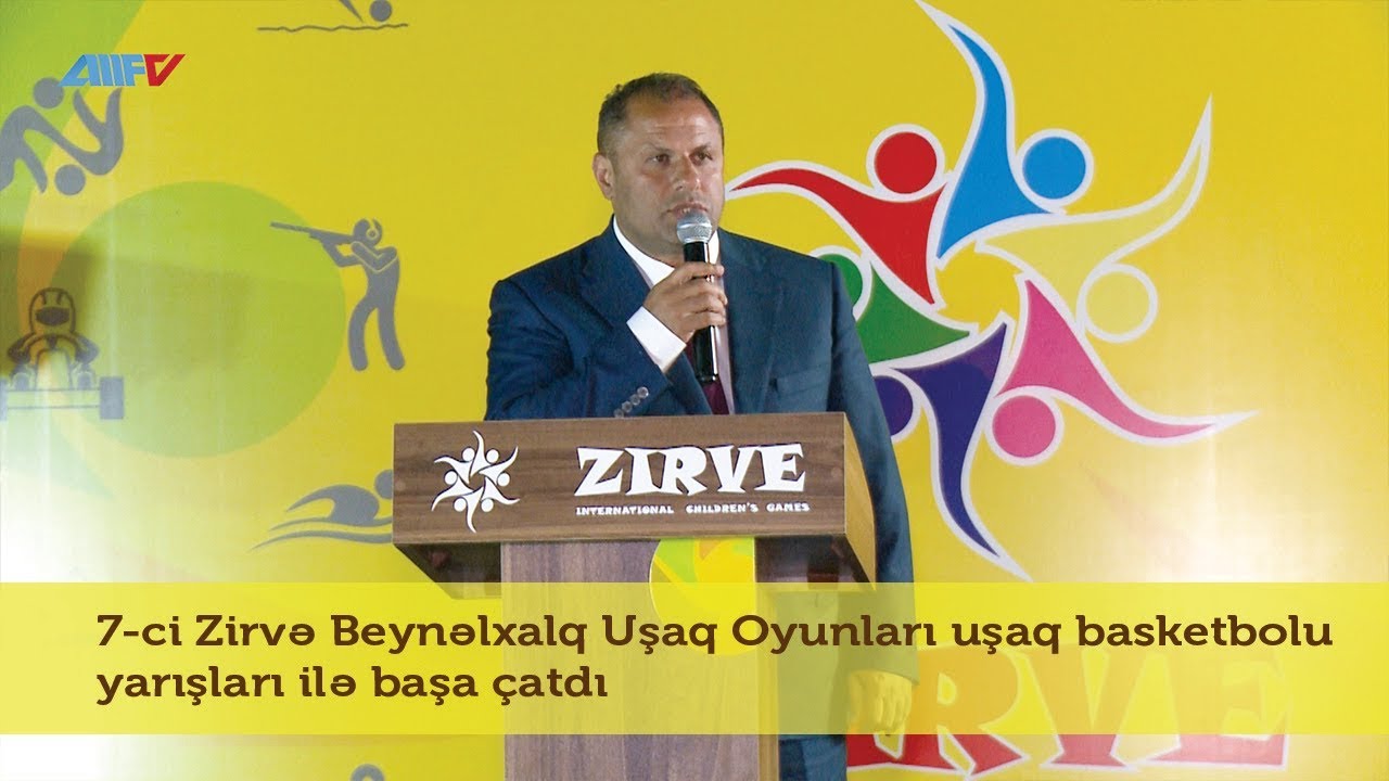 7-ci Zirvə Beynəlxalq Uşaq Oyunları uşaq basketbolu yarışları ilə başa çatdı