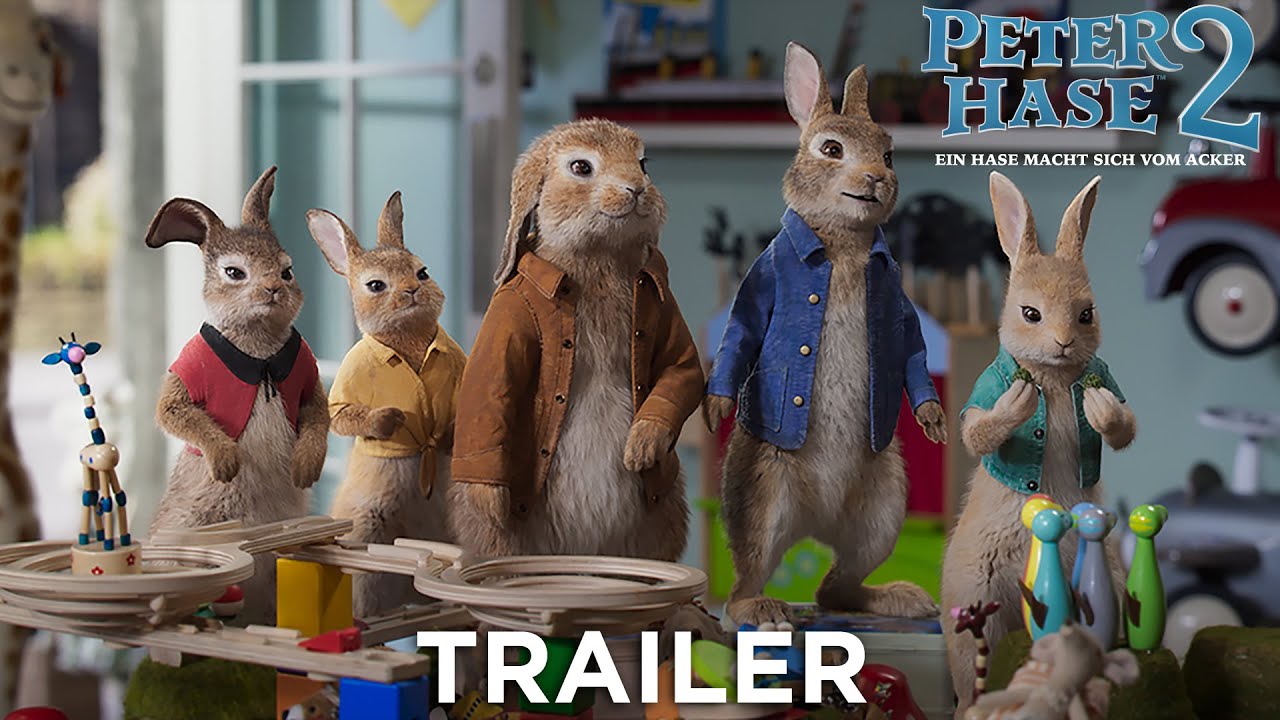 PETER HASE&trade; 2 &ndash; EIN HASE MACHT SICH VOM ACKER - Trailer F | Ab 02.07.21 im Kino!