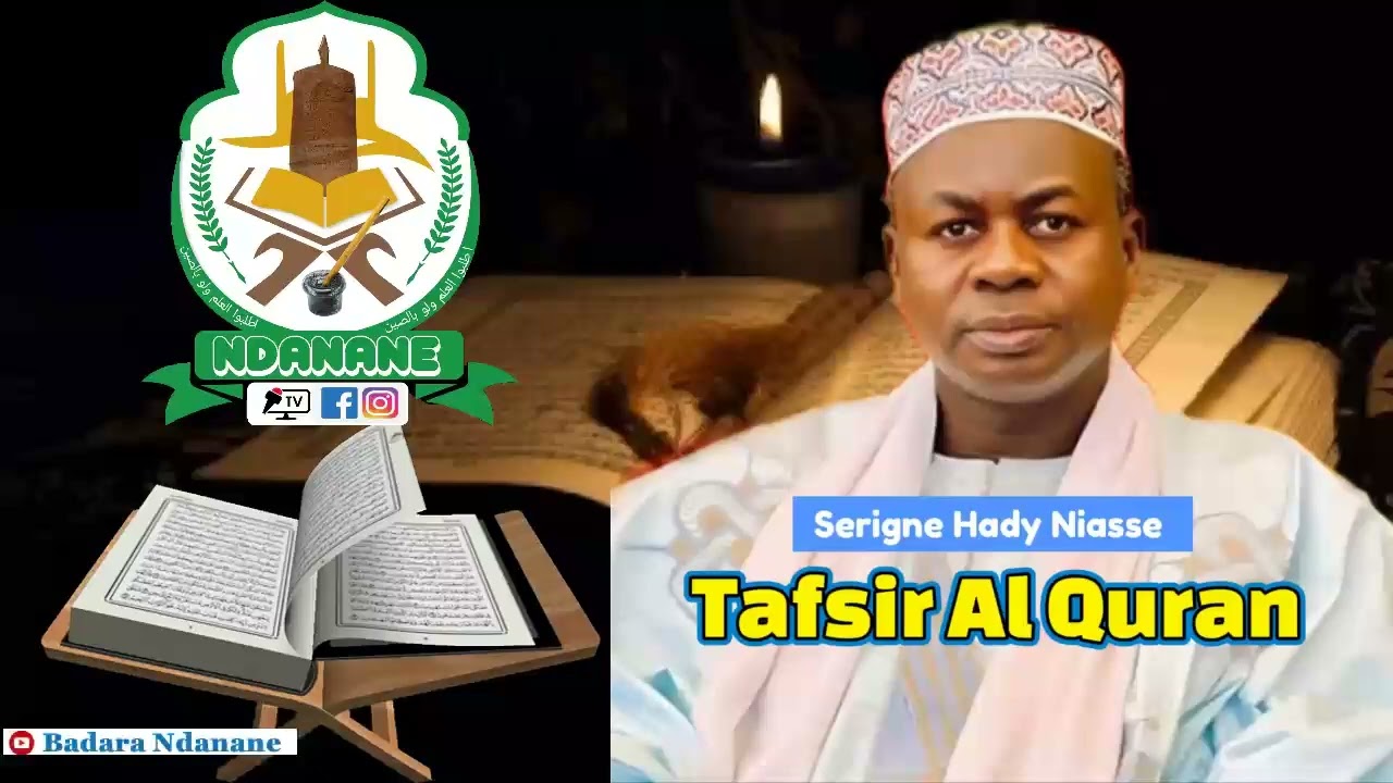 Ramadan 2024 - Tafsir Oustaz Hady NIASS | Mardi 09 Avril 2024