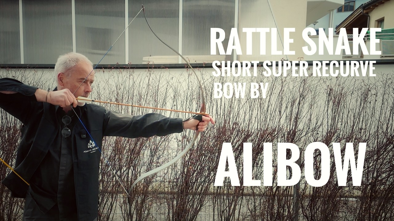 Rattle Snake, short Super Recurve Bow by Alibow - first Look
