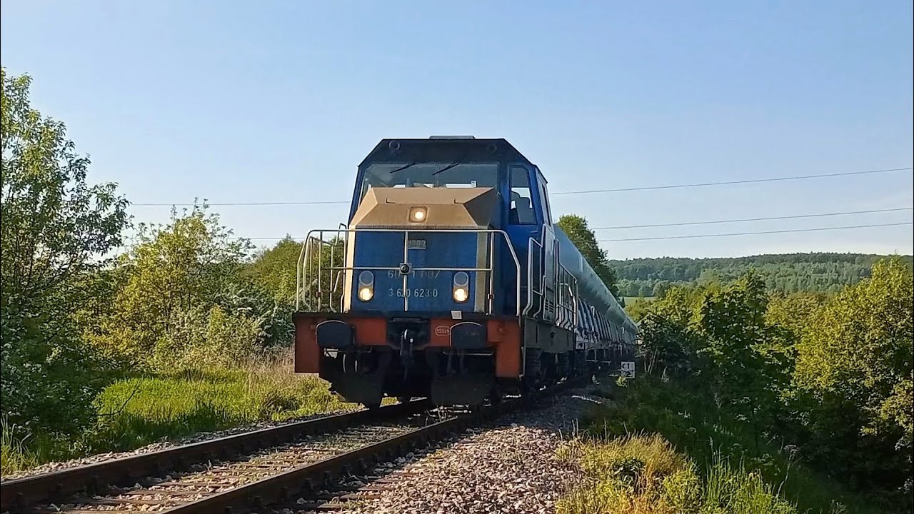Pociągi na bocznicy kolejowej Krzeszowice - Czatkowice. Odcinek 1