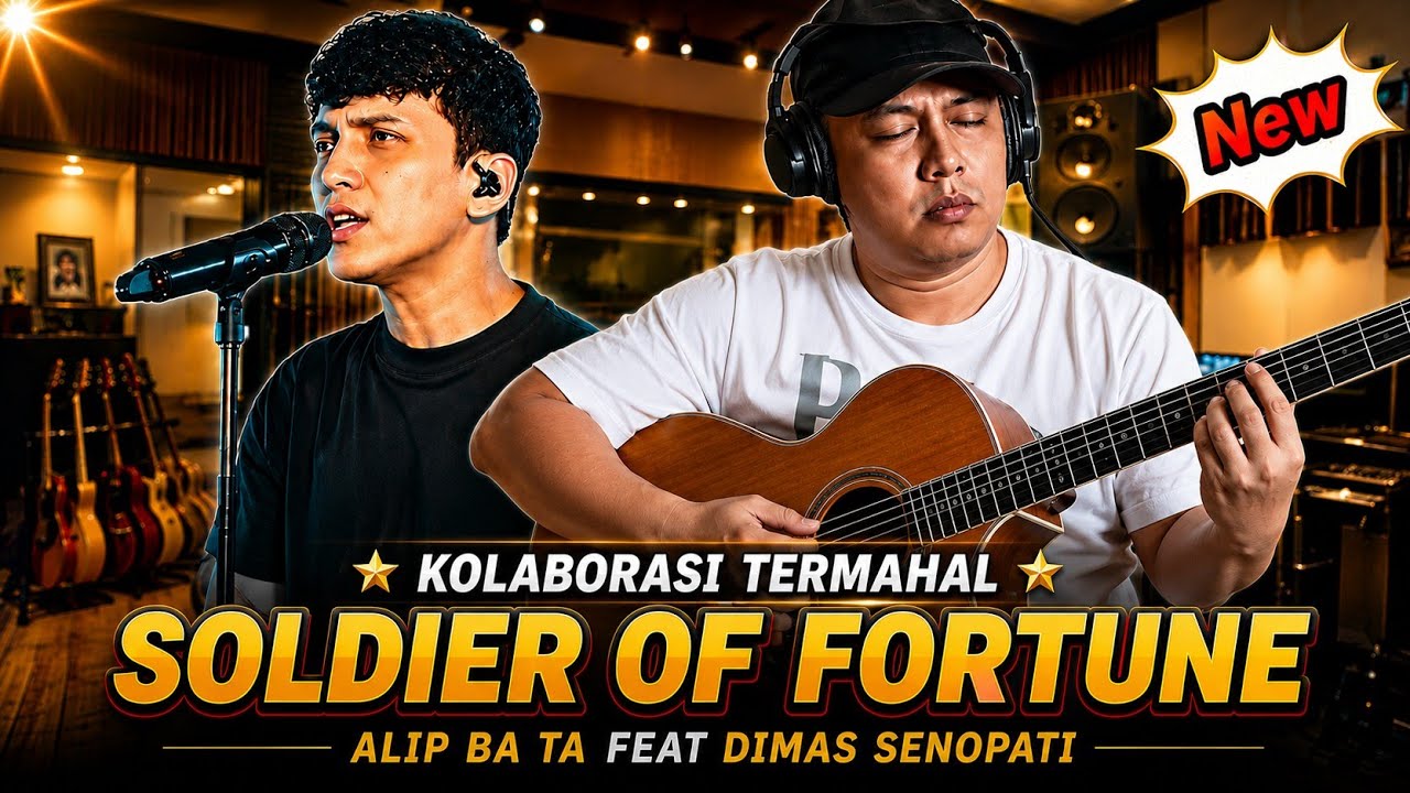 KOLABORASI TERMAHAL‼️Soldier Of Fortune - Deep Purple | Alip Ba Ta Feat Dimas Senopati