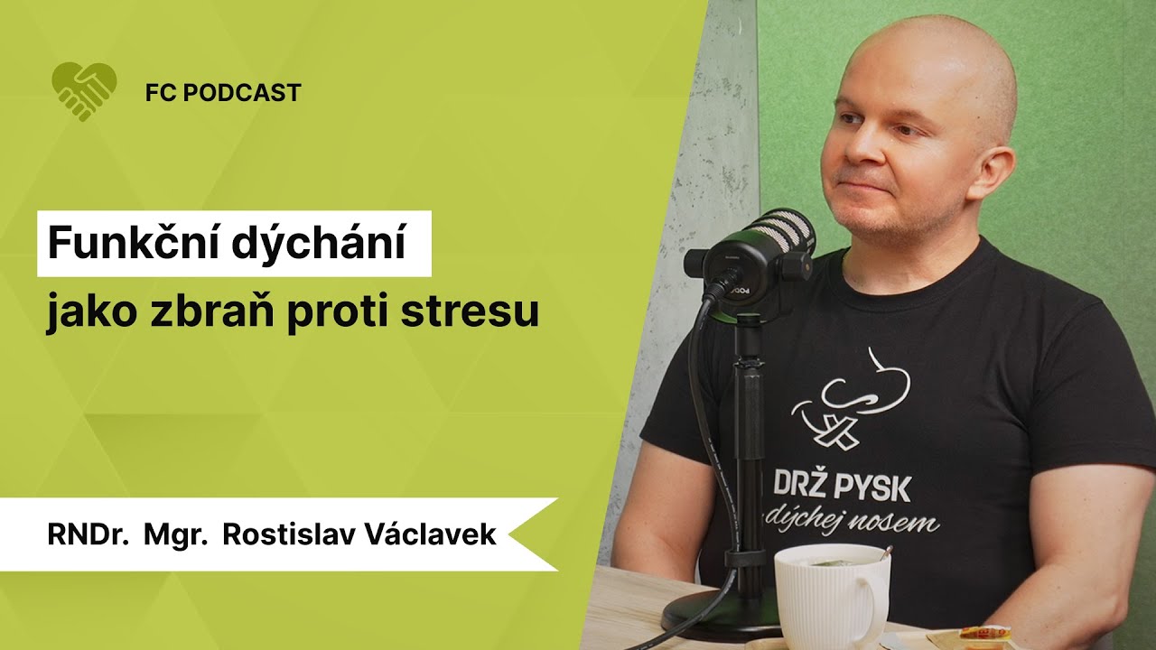 Únava, špatný spánek, stres? Stačí držet pysk a dýchat nosem říká Rosťa Václavek o funkčním dýchání