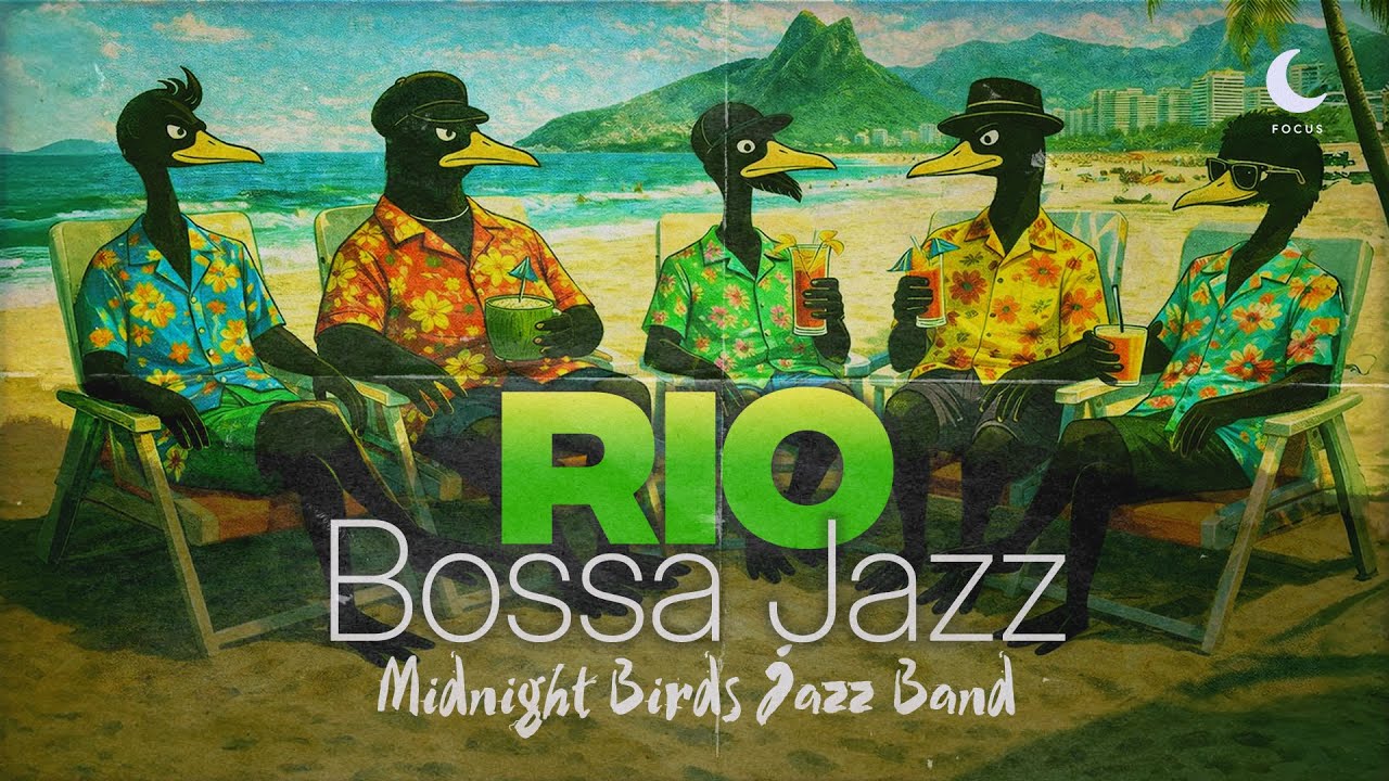 Focus Work – #6 Brazilian Bossa Jazz Fusion | Midnight Birds Jazz Band