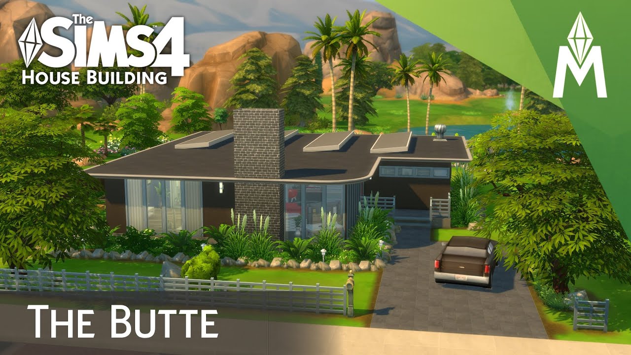 The Sims 4 House Building - The Butte (Collab with Anset 4 Sims)