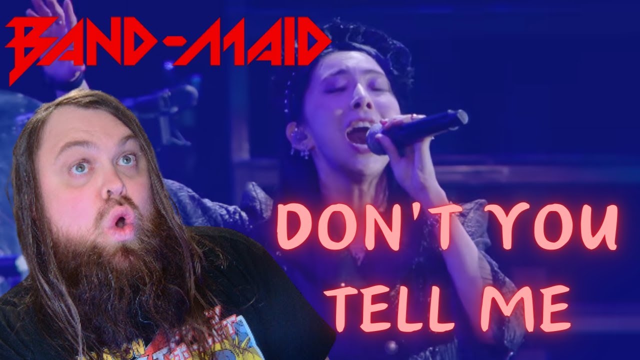 Super Epic Performance! BAND-MAID - Don't you tell ME (REACTION)