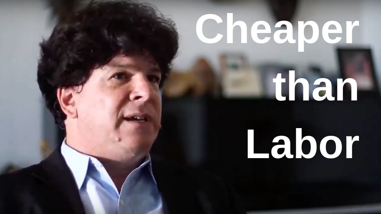 The great search for something cheaper than labor - Eric Weinstein
