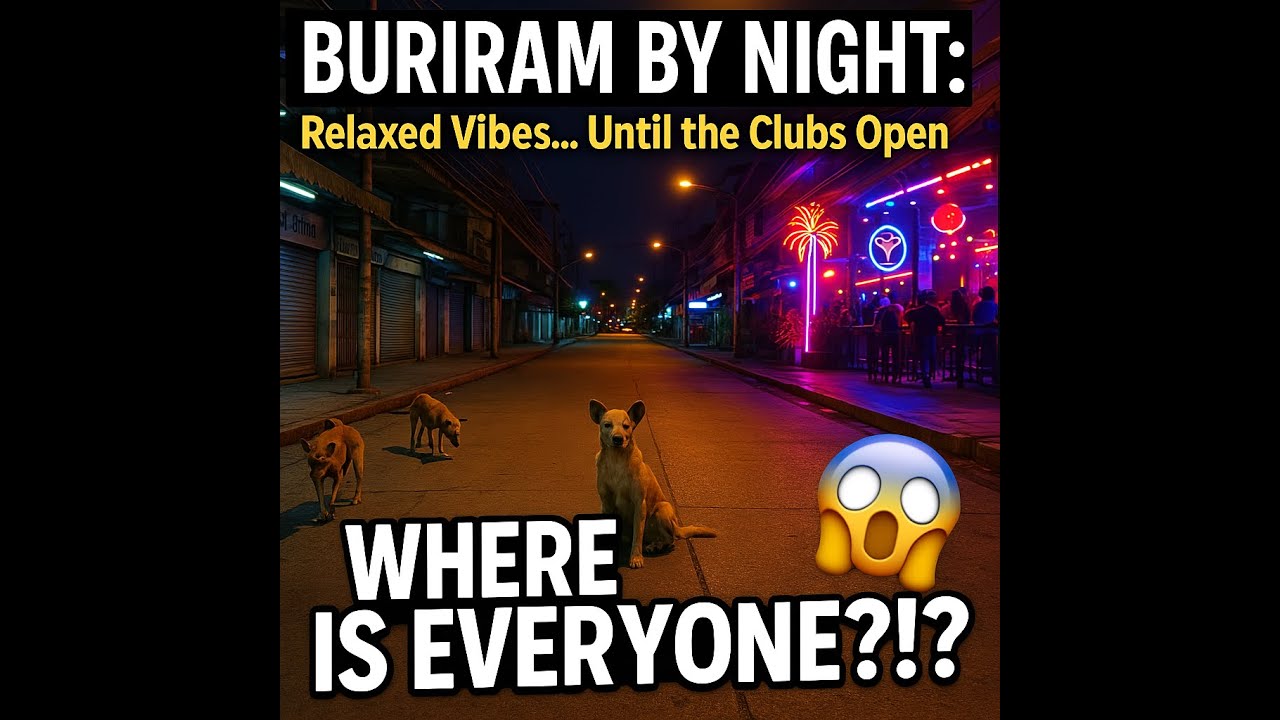 Buriram Thailand, Where is everyone? | The Journey (Part 7)