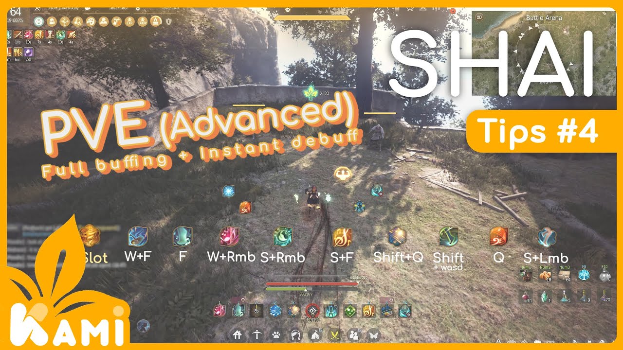 BDO Shai Tips #4 - Buffs parade