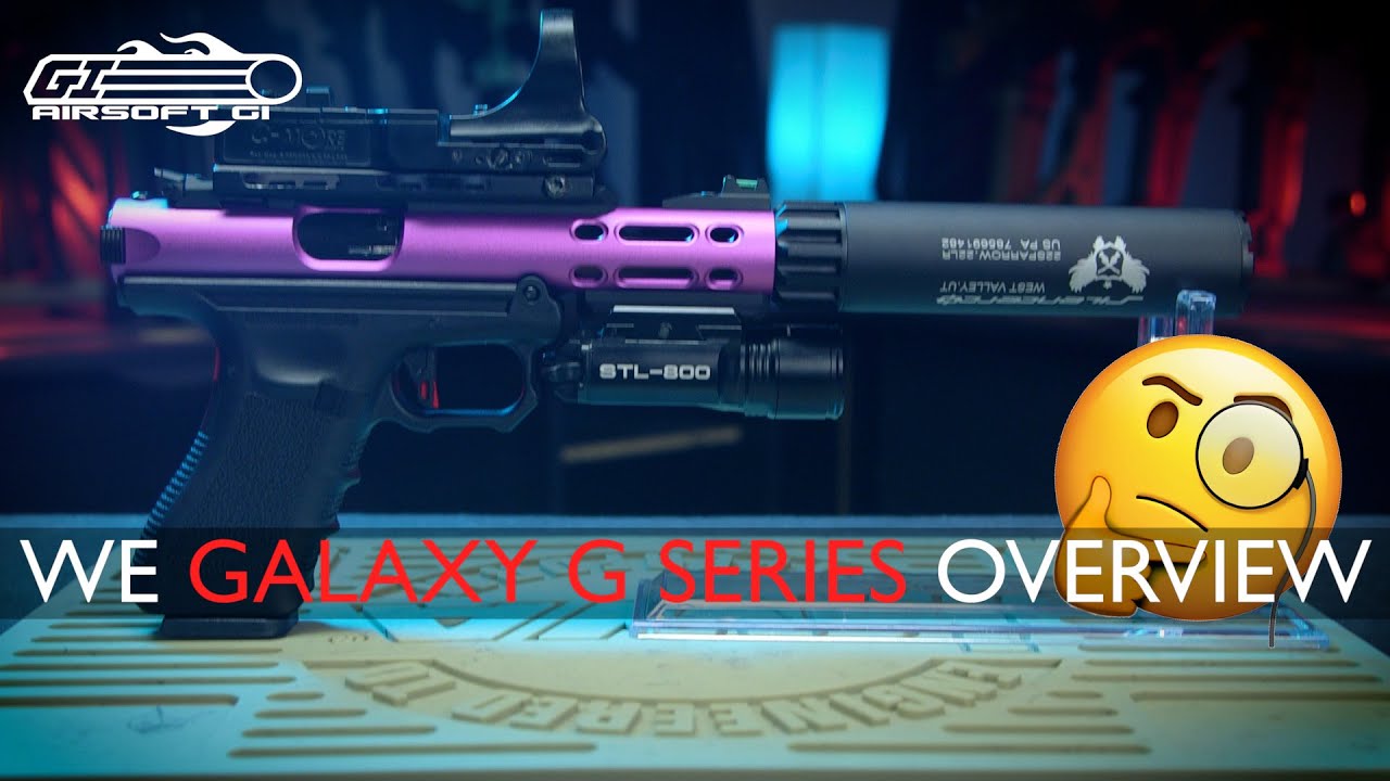 IS THE HYPE REAL?! - WE Galaxy G-Series Gas Blowback Pistol | Airsoft GI