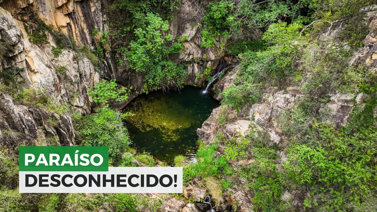 400 moradores e muitas cachoeiras desconhecidas, na Bahia!