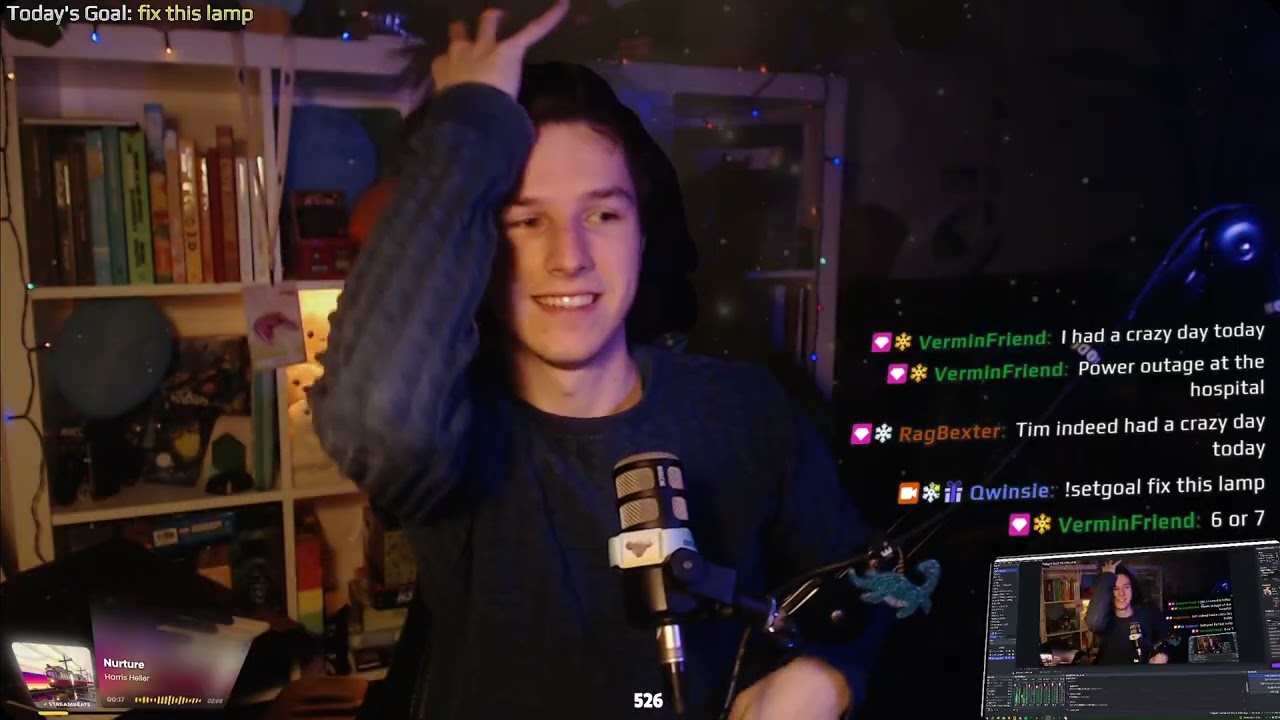📘 Stream ends when I finish Blue Prince 📘  Lurker Friendly 😎 [I love bits discount enabled]