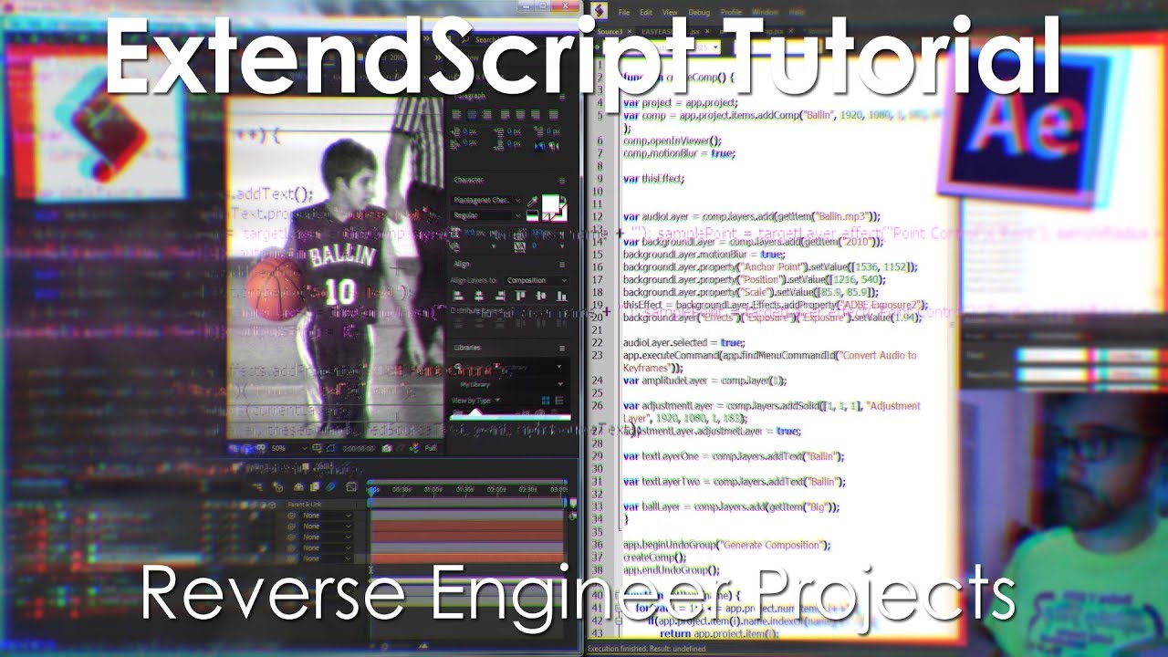 After Effects Scripting Tutorial: Reverse Engineer Projects