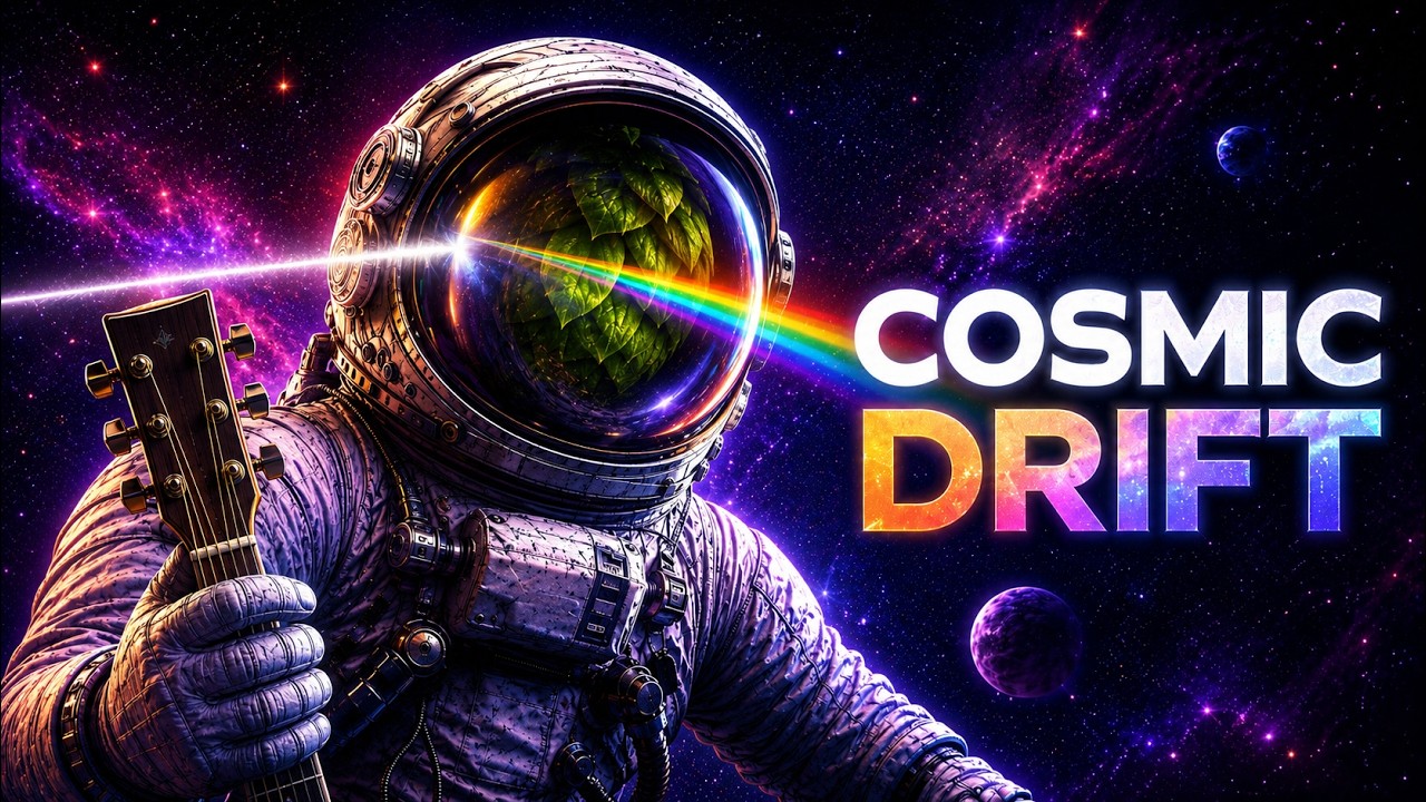 Psychedelic Space Rock – Cosmic Drift (Full Album) | Hops Sound