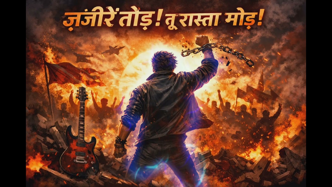 ज़ंजीरें तोड़! तू रास्ता मोड़ | Powerful Hindi Rock Song 2026
