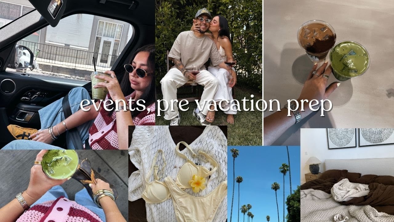 BEST MATCHA, EVENTS, PREP FOR TRIP AND ERRANDS