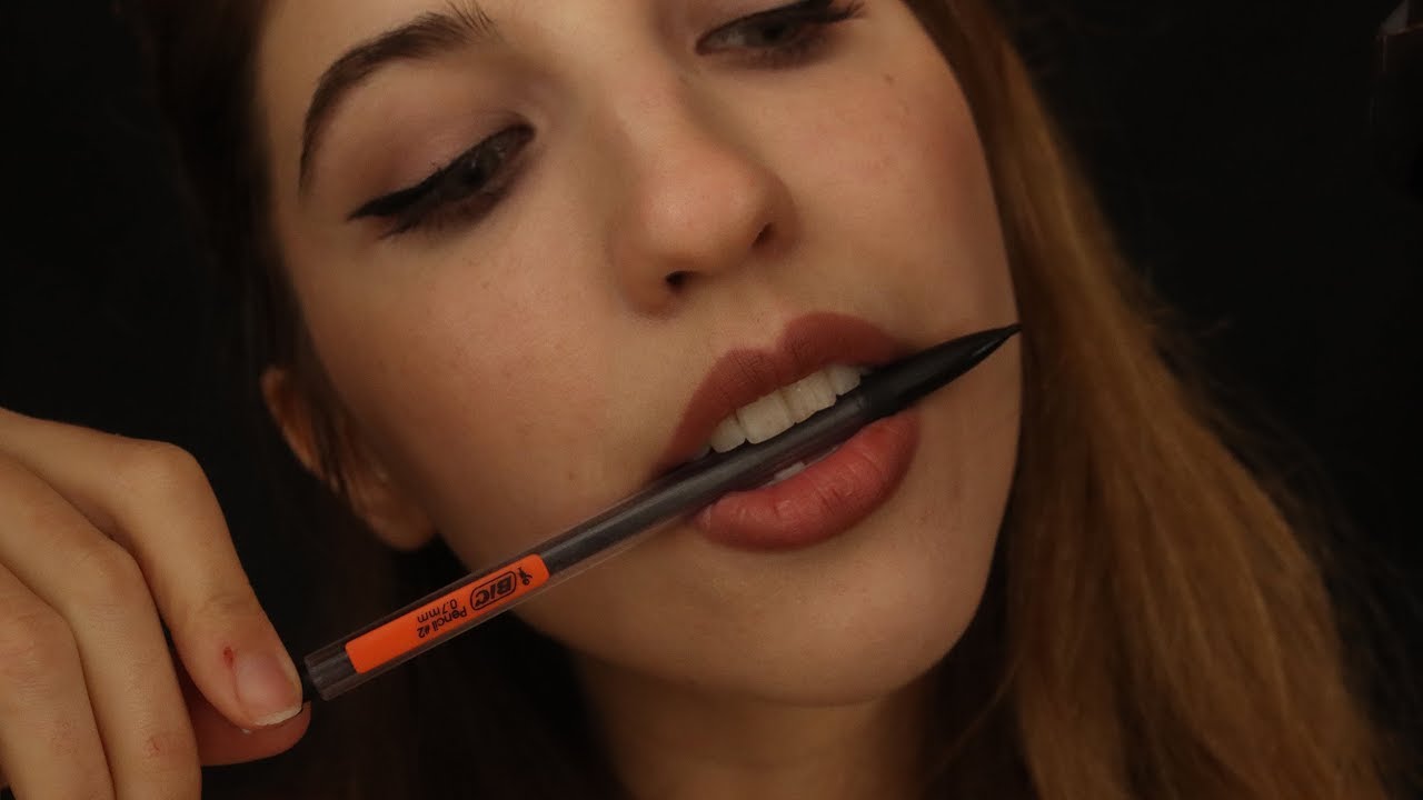 ASMR Pen Noms & Tingly Tracing ~