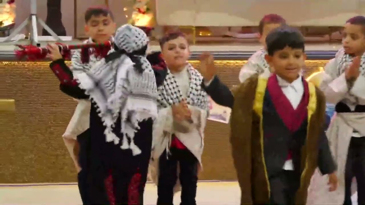 ليلة العريس ،حفلة العريس بالعرس الفلسطيني.حفل تخرج أطفال روضة البراق النموذجية 2022