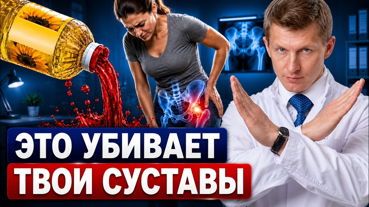 Самые вредные масла для суставов при коксартрозе: что убрать из рациона уже сегодня