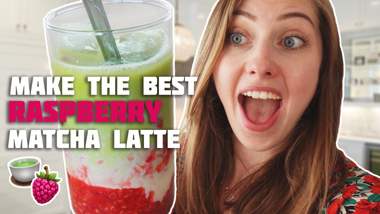 The Best Raspberry Matcha Latte Recipe