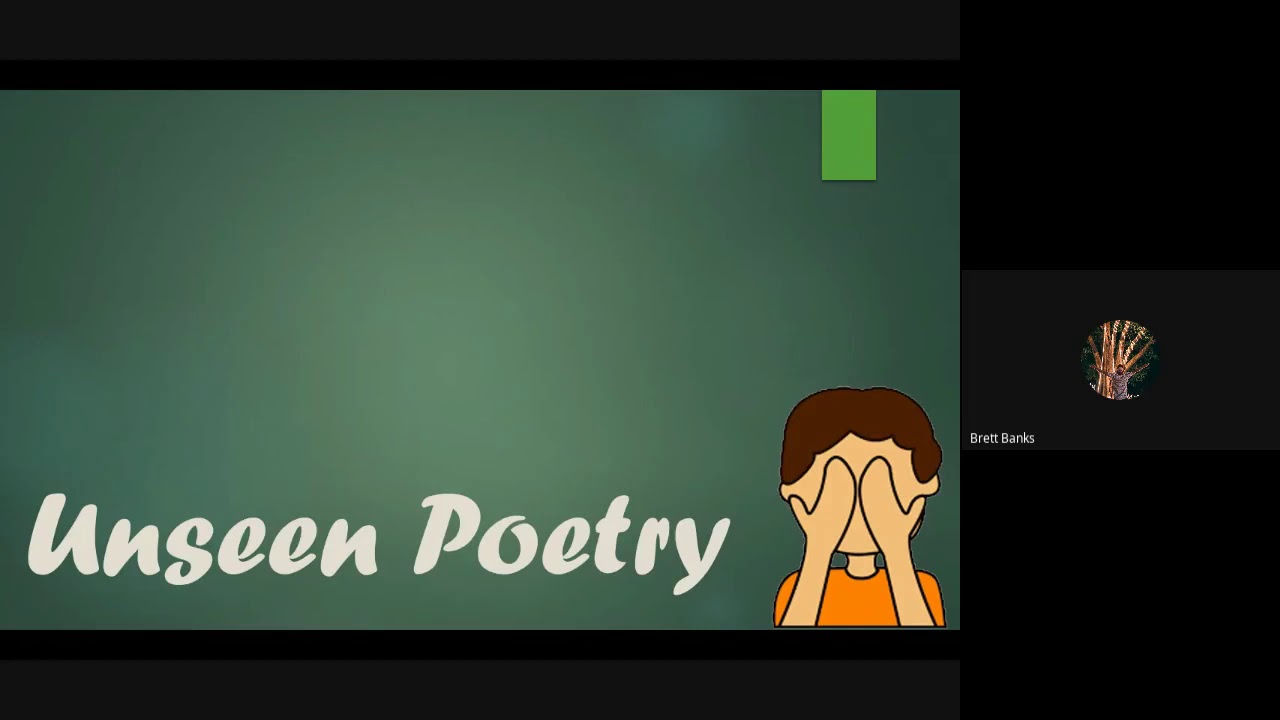 English unseen poetry and R+J revision 2020 10 19 at 22 51 GMT 7