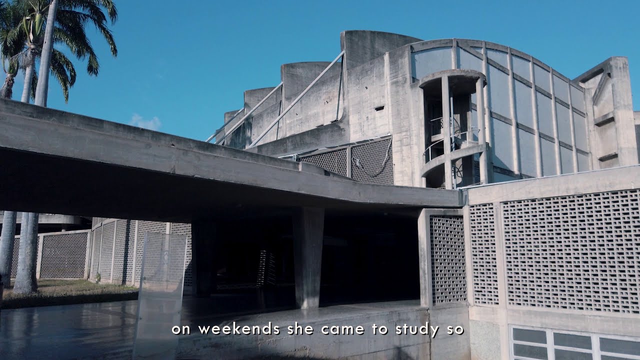 Biocumental Edgar Aponte / Plaza cubierta, Universidad Central de Venezuela U.C.V