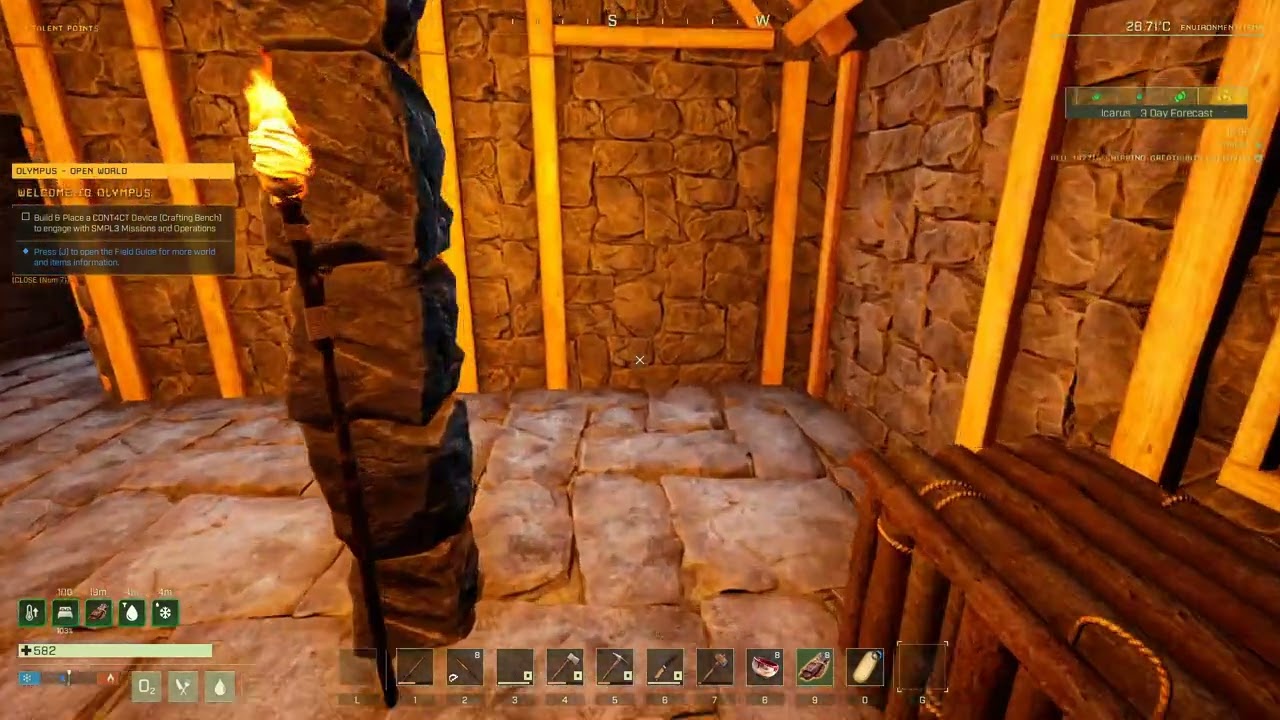 First Real try of Icarus pt.9  I finally build the Mission board !!!