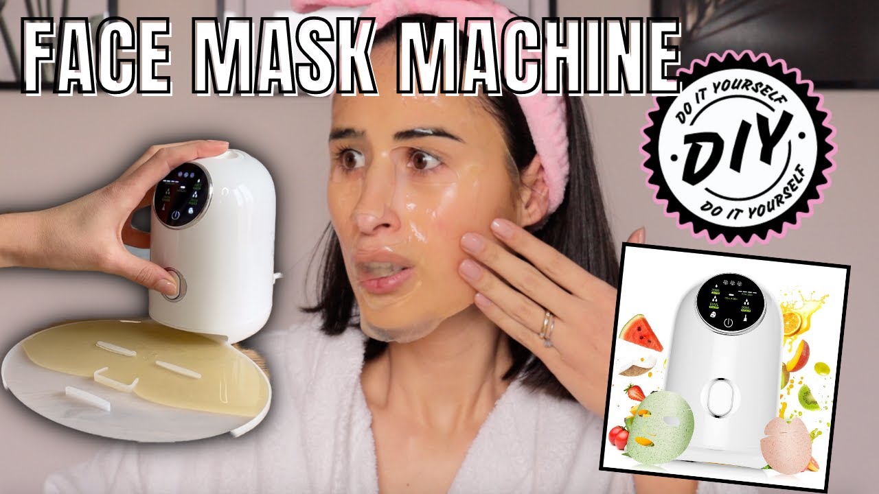 PROVO LA MACCHINA PER FARE MASCHERE PERSONALIZZATE 3D💆🏻‍♀️ Fruit Face Mask Machine