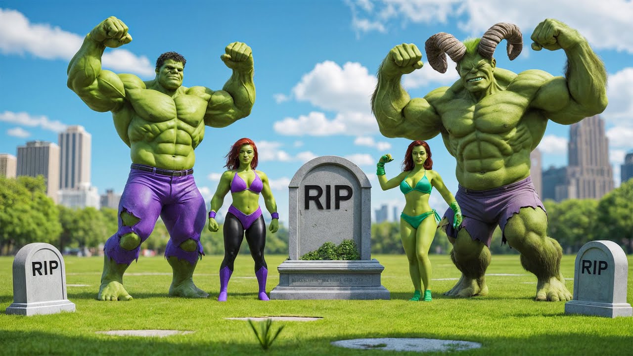Rescue R.I.P GREEN SPIDER-MAN Family Vs HULK Family: Returning From The Dead SECRET!