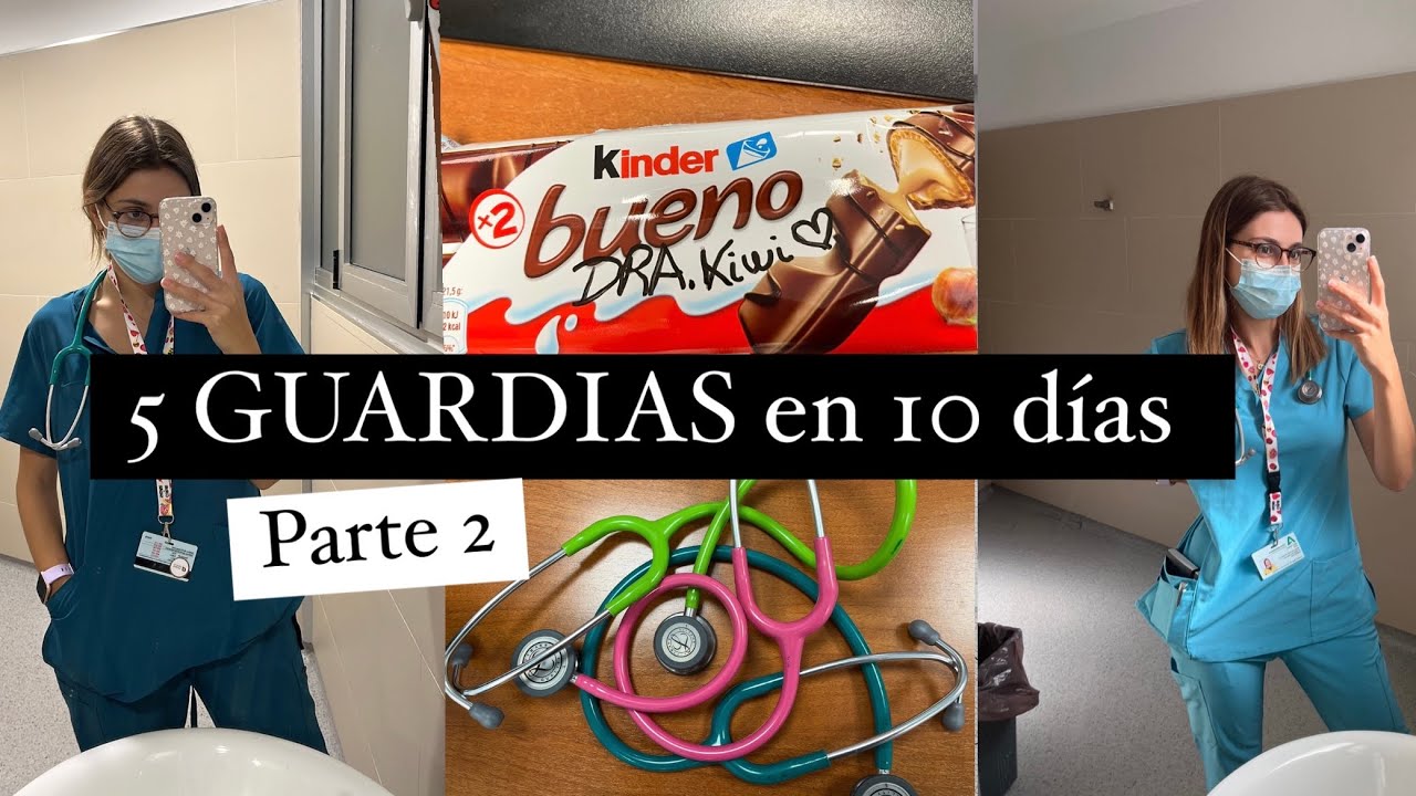 #vlog 5 GUARDIAS en 10 DÍAS #sobreMIRviendo  PARTE 2| Celia Mora 🥝