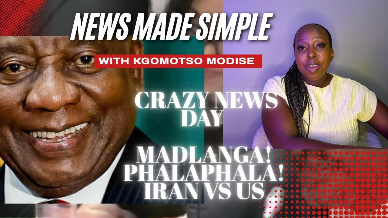RANT: Phalaphala! Madlanga Commission! Iran Vs US! 