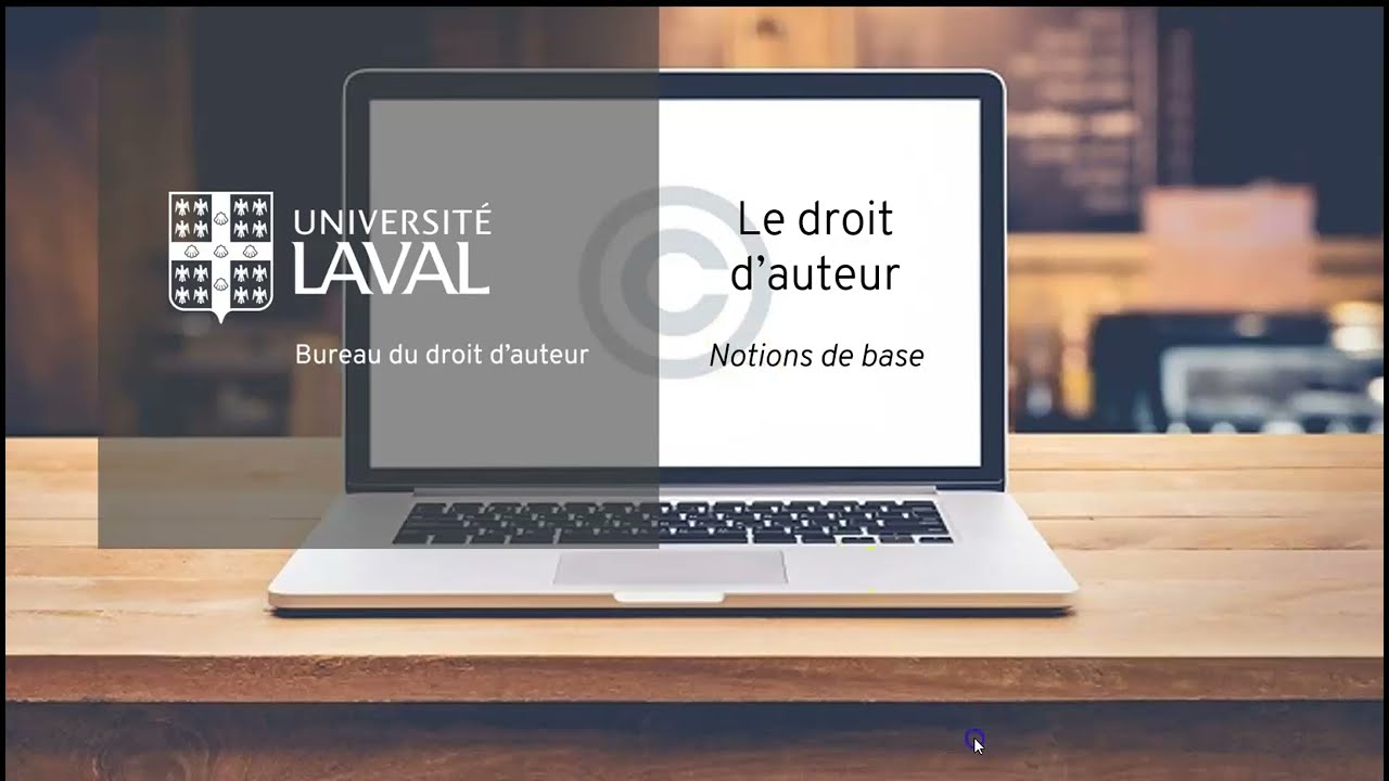 Le droit d'auteur. Notions de base