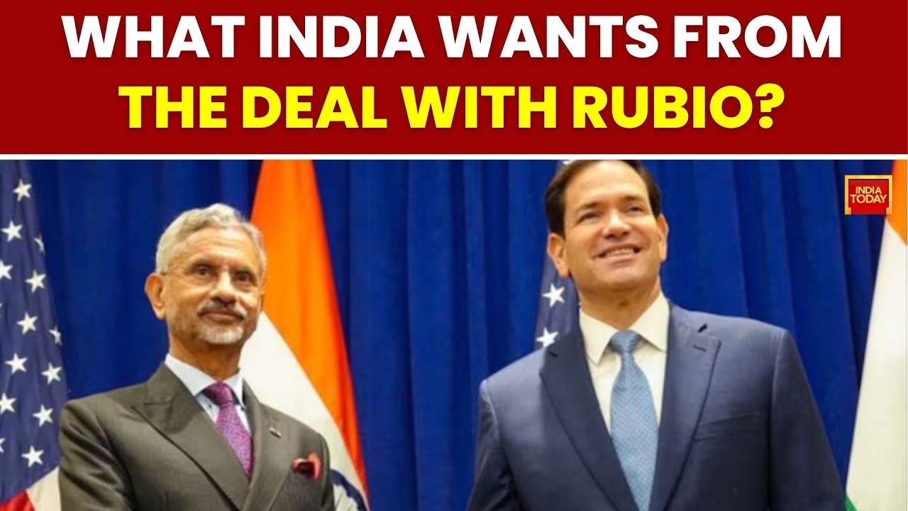 India-US Trade Deal Nears Final Stage: Trump, Rubio Signal Breakthrough | India Today