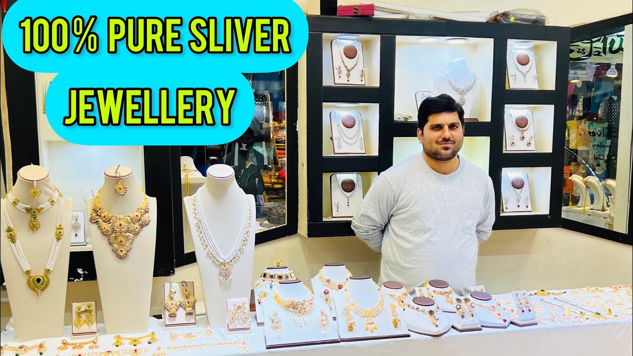Pakistani Pure Silver Jewellery | Pakistani Designer Jewellery | 100% Pure Silver Jewellery