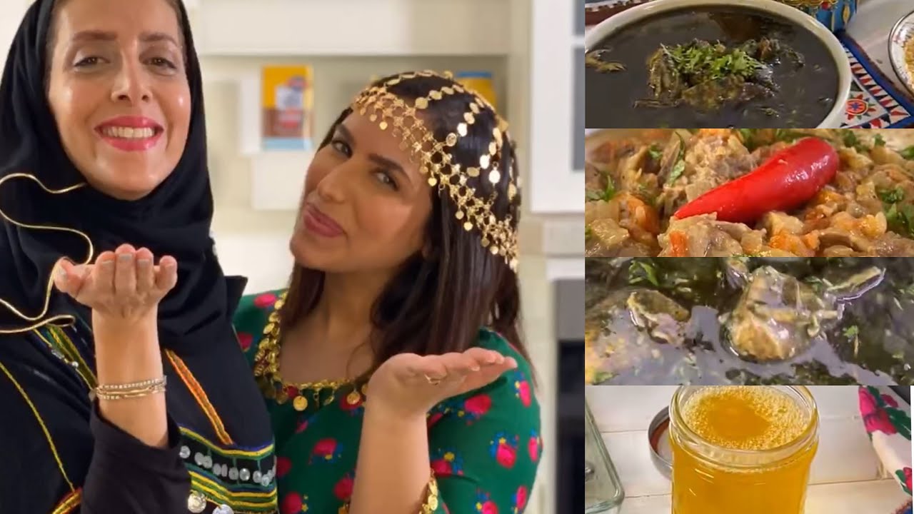الأكل السعودي طريقة شيف إيمان مع شيف ود صالح 😍السمن والرضيفة الجنوبية 😋منزلة أهل الحجاز والملوخية