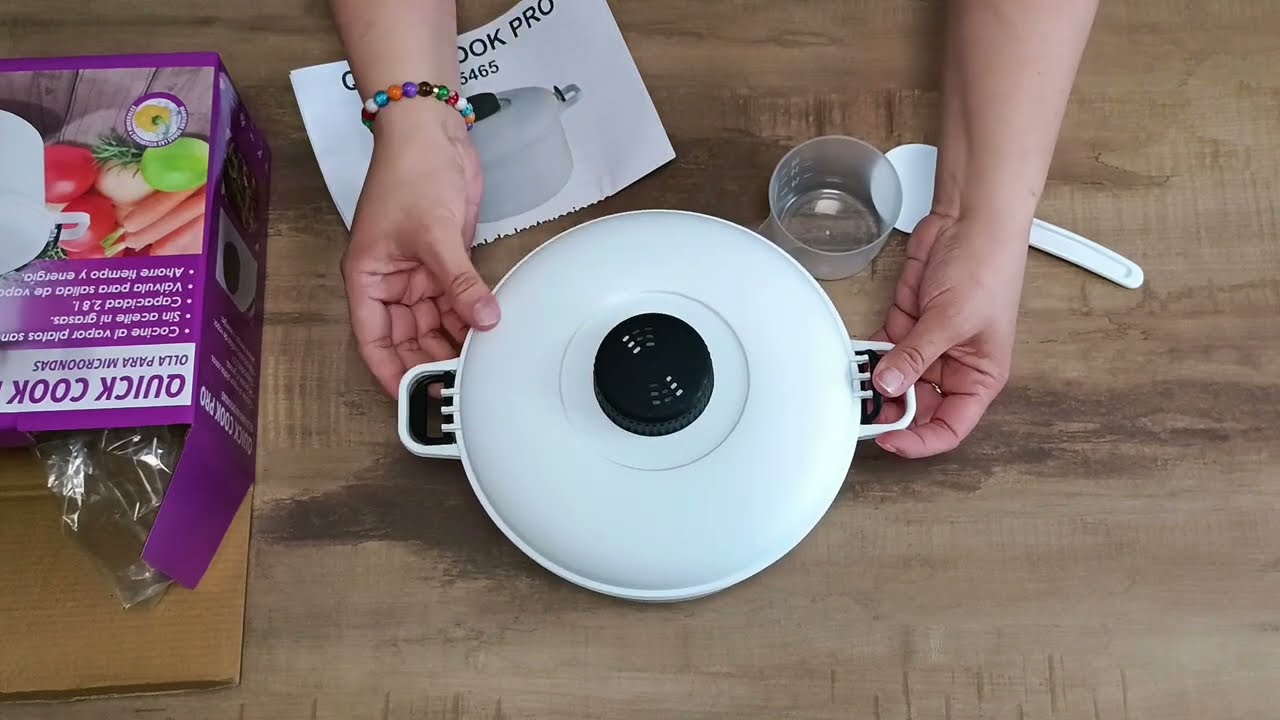 ¿Quieres cocinar fácil y rápido? Descubre esta olla para microondas de Temu🚀