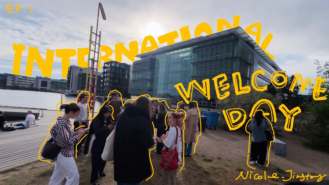 EP.1 ✨Daily life in CPH✨International Welcome Day