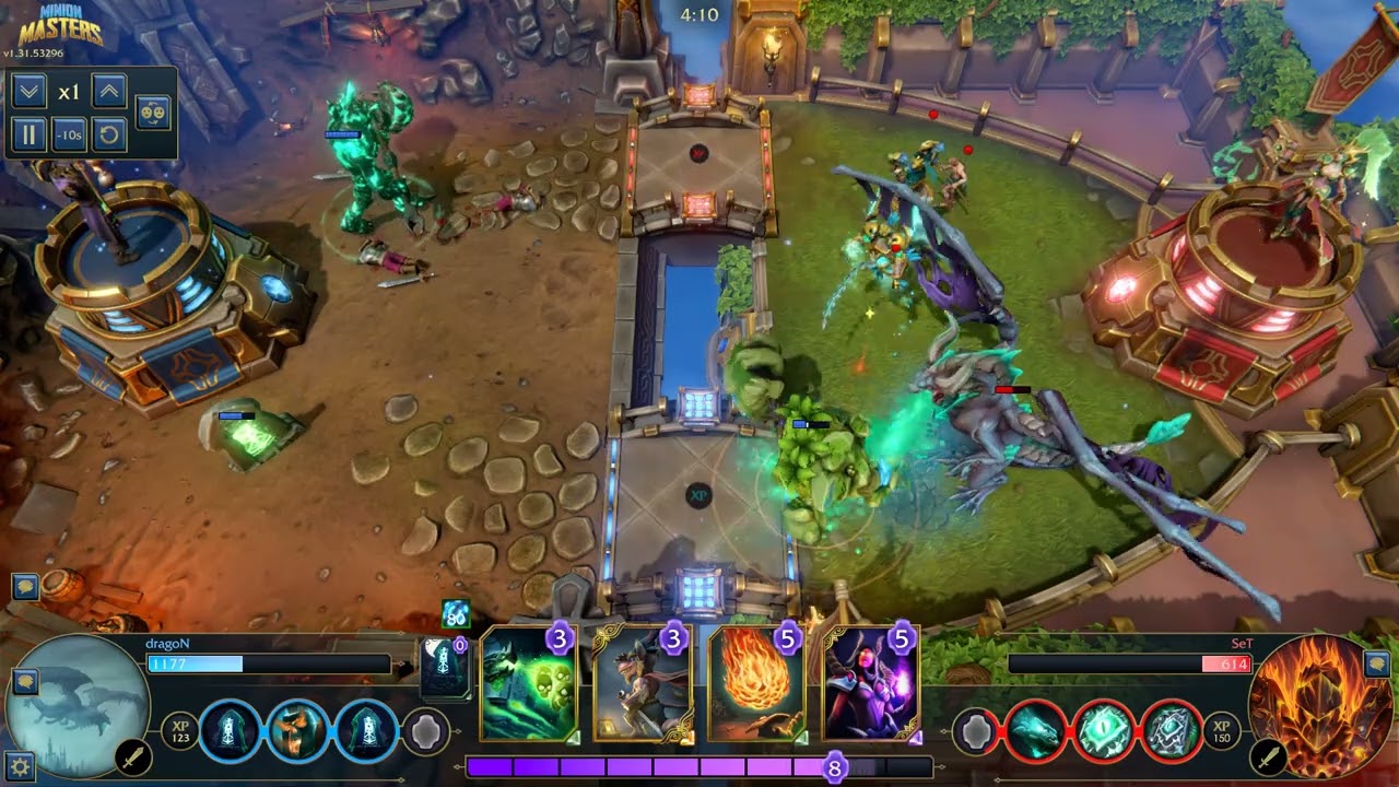 Minion Masters 2022 GGToor Tournament  Set vs. Dragon #1
